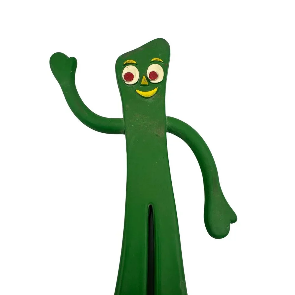 Gumby Rubber Dog Chew Toy By Multipet - Green - Durable & Fun For Pets